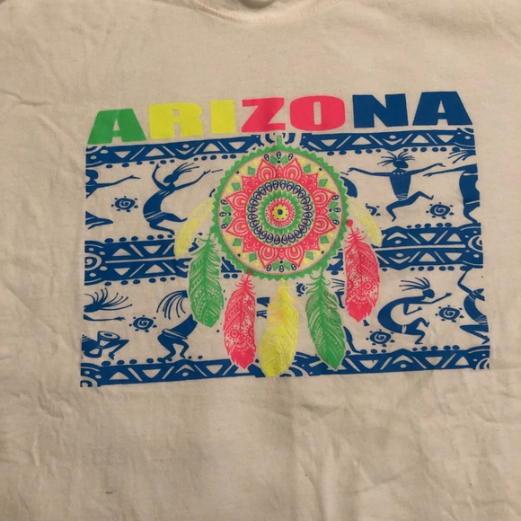 NWOT bright colors dreamcatcher Arizona tshirt tee - Picture 2 of 7